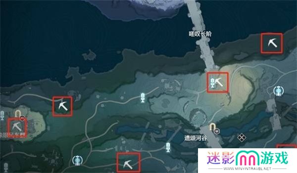 鸣潮云母釉岩全部收集位置分享