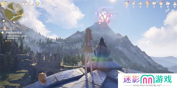 无限暖暖俯瞰花愿镇的奇想星位置分享